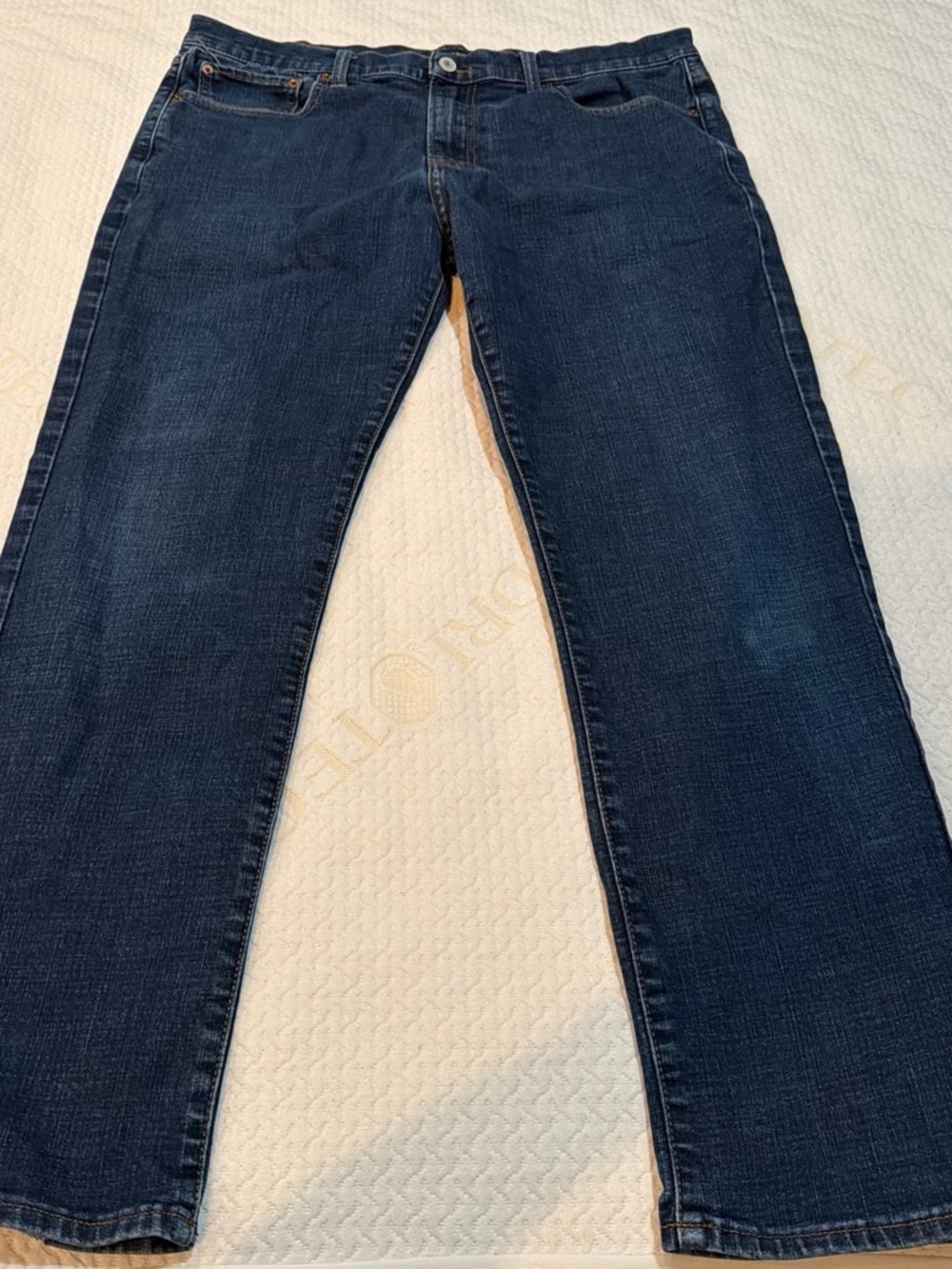 Lucky Brand Men's Dark Indigo Straight Jeans